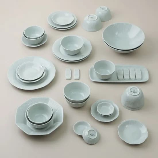 청아 도자기 6인 홈세트 37P 199,000원