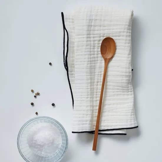 결이 고운 티크우드 롱스푼