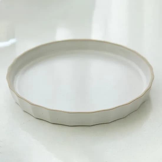 온도 하늘이야기 원형접시 특대 24.8cm 무광