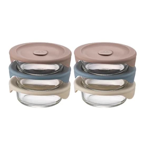 1+1 바로한끼 밥용기 355ml 3P X 2SET (총 6P)