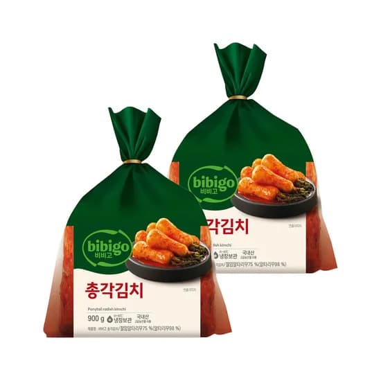 비비고 총각김치 900g 2개