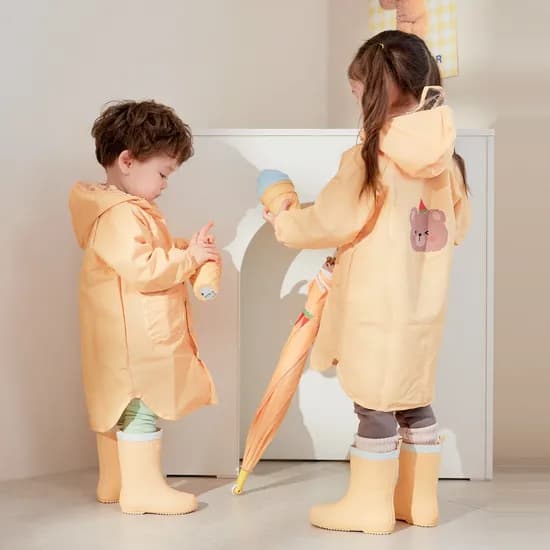 바람막이 레인코트 아기우비