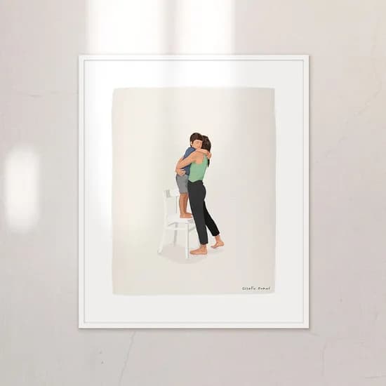 액자 Mother Son 지젤 데켈