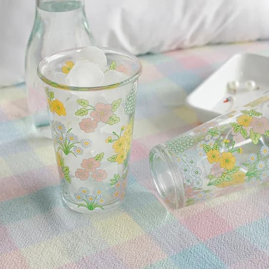 롱 글라스 컵 엔젤스 플라워 19,000원