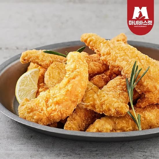 맘스터치 시그니처 통살 치킨텐더 1kg