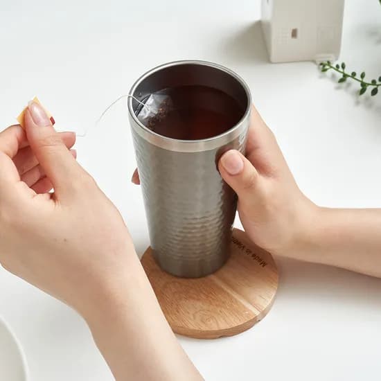 허니컴 보온보냉 텀블러 콜드컵 360ml