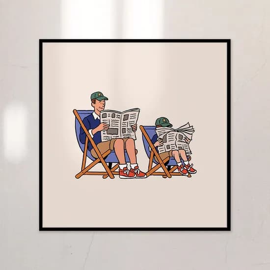 액자 Sunday 일리야 밀스타인 Ilya Milstein