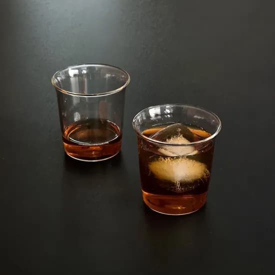 얇은 내열유리 컵 카페컵 250ml