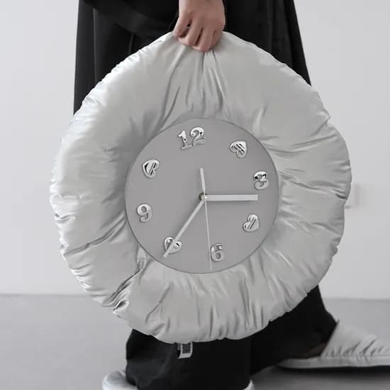Souffle clock 수플레 무소음 시계 3color
