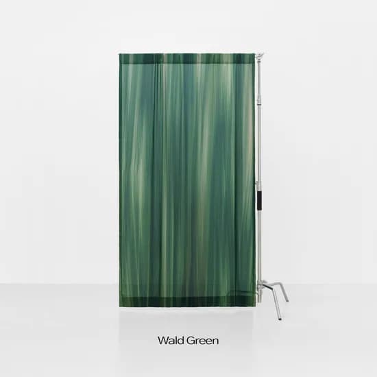 자체제작 패브릭 가리개 커튼/Wald Green 발트그린