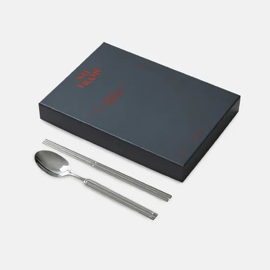 테누토 프레임 커트러리 한식기 2인조