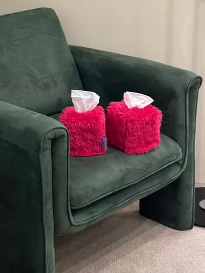 Fur-ppet Mini Tissue Case (Magenta)티슈케이스 티슈커버 휴지커버