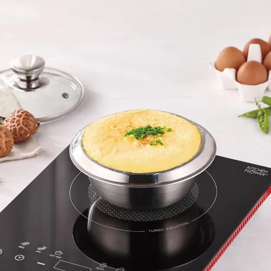 통3중 인덕션 스텐 가마솥 14cm