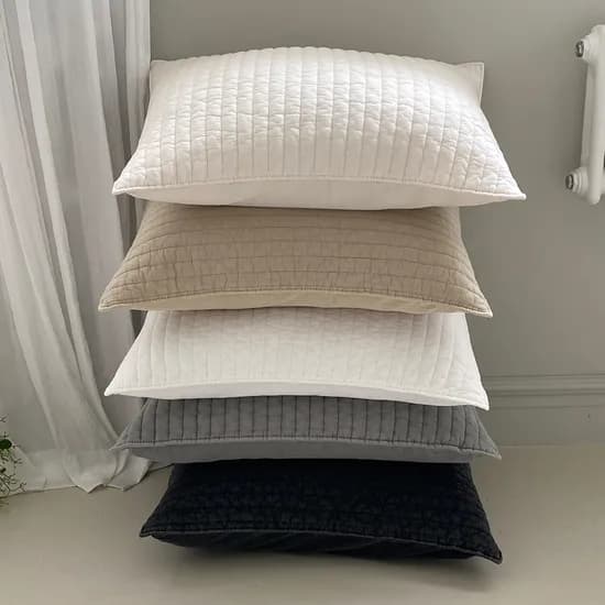 오가닉 무형광 목화솜 순면 피그먼트 와이드 베개커버 1+1 5colors