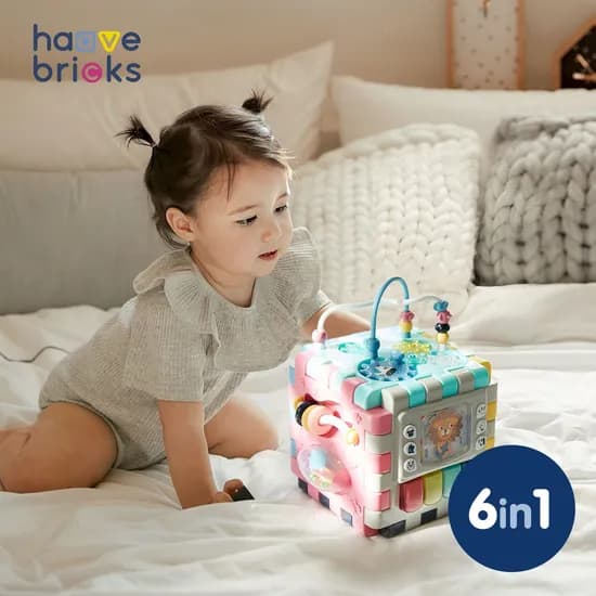 6in1 변신큐브 감각발달 터미타임 아기장난감 29,500원