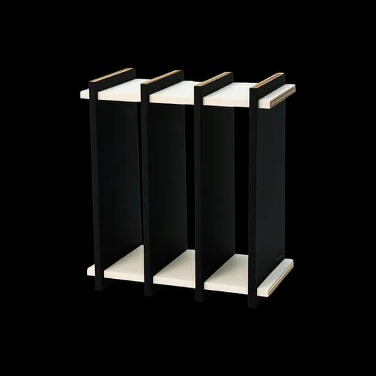 FLAT 003 Black / Ivory