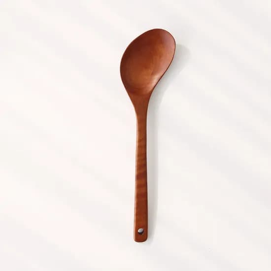 옻칠 타원볶음스푼