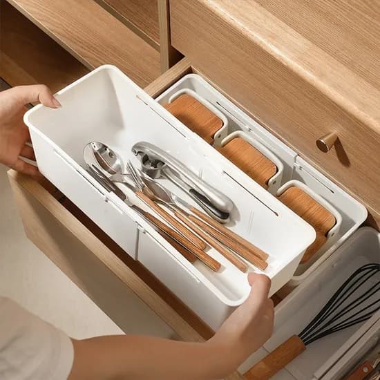 조절가능 서랍정리함 옷장 싱크대 서랍칸막이
