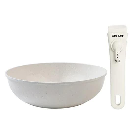 테라조 매직그립 IH 웍 28cm(모든열원/식세기 사용가능)
