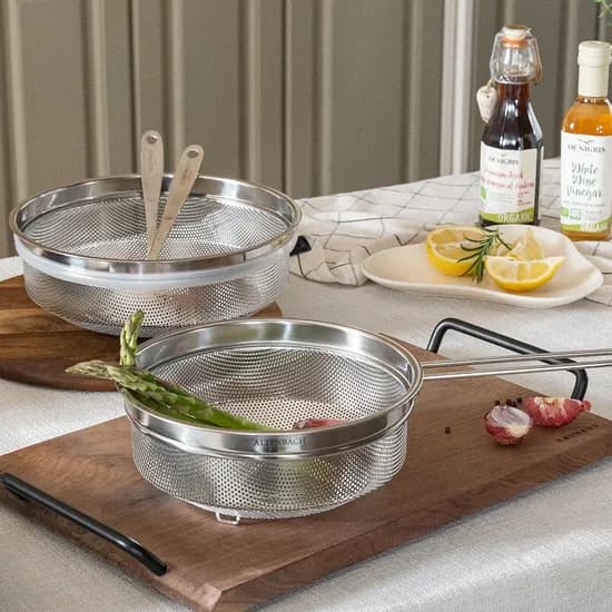스텐 찜기 하이브리드 멀티 채반&스티머 3size