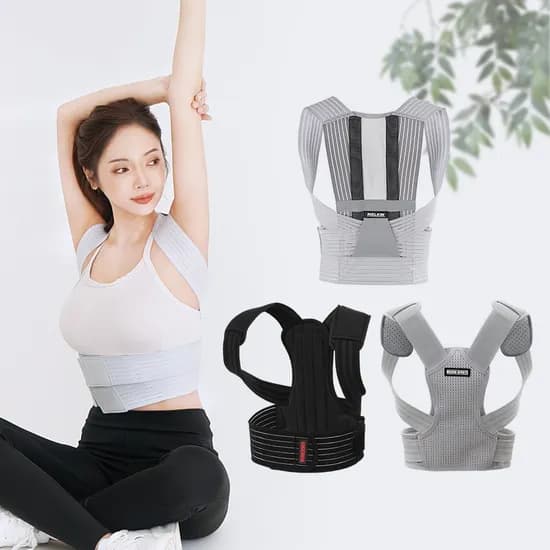 멜킨 리얼핏 더 프로 바른자세고정밴드 어깨 허리 S