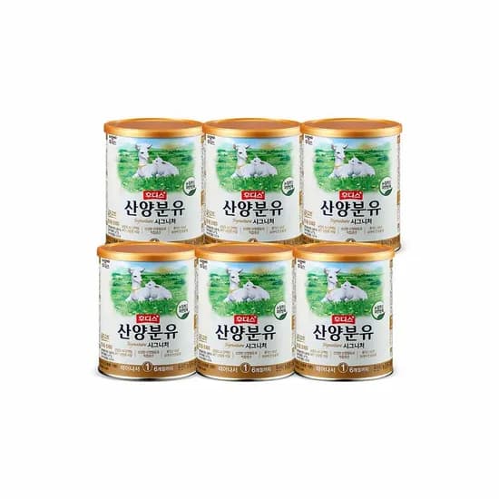 NEW 후디스 산양분유 시그니처 400g 1단계*6캔