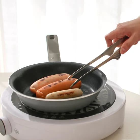 바닥에 닿지 않는 고기집게 요리핀셋 스텐집게