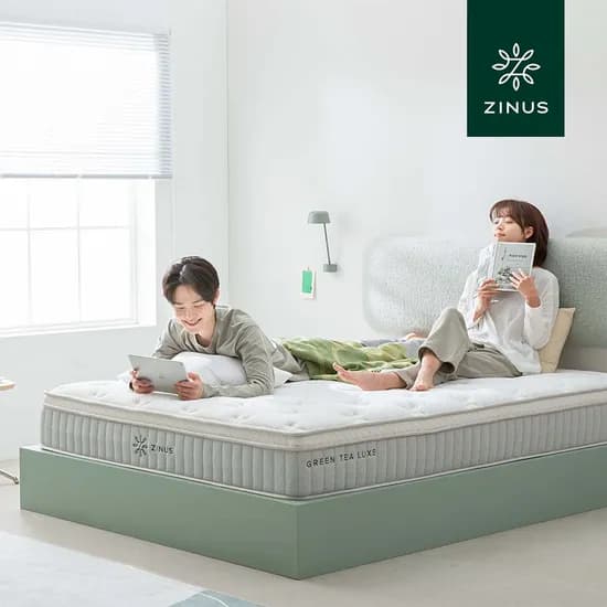 그린티 럭스S 스프링 침대 매트리스 25cm (SS/Q)