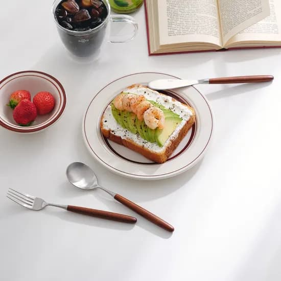 쥬벨 옻칠 하드 메이플 디저트스푼