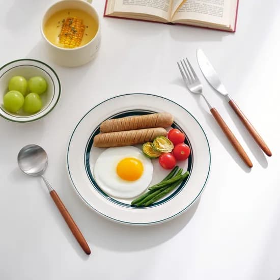 쥬벨 옻칠 하드 메이플 디너포크