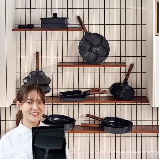 국산 궁중팬/계란말이팬/에그팬/사각팬 블랙 7종