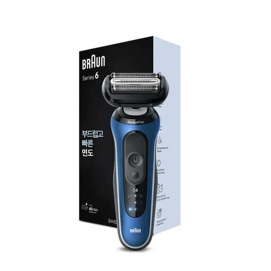 전기면도기 New 시리즈6 62-B1000s BLUE 199,000원