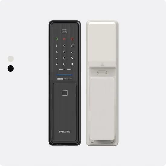 무타공 푸시풀 지문인식 손쉬운 셀프설치 도어락 ME-P73F