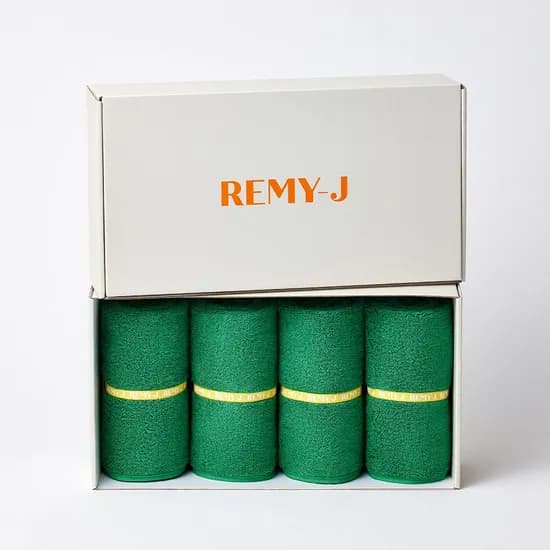 트리 밴딩페이스타올 250g 고급모달텐셀 (4p, 선물포장)
