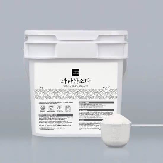 과탄산소다 버킷 5KG+계량스푼