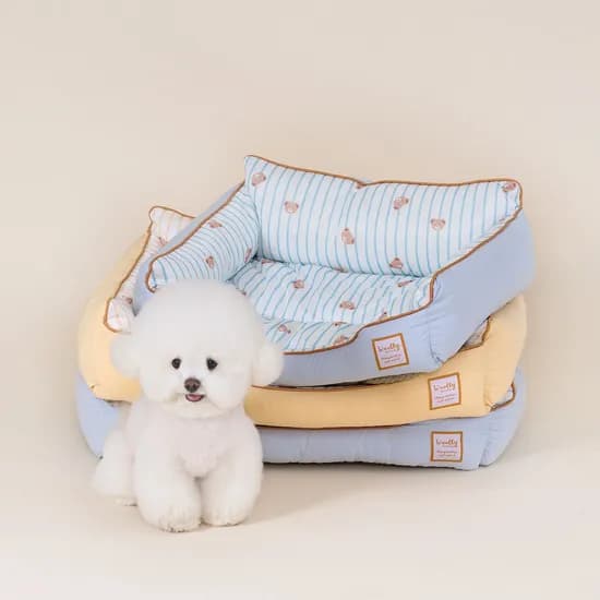 강아지 사각 쿨링 방석 애견방석 3size 2colors