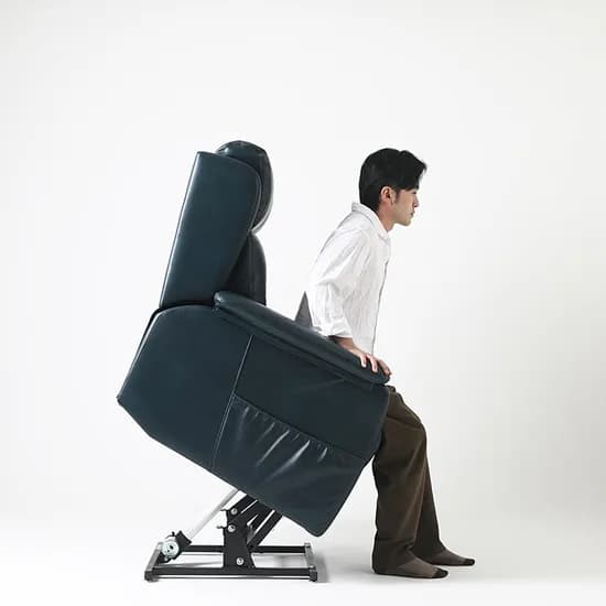 일편단심 G01 이지스탠딩 전동 리클라이너 소파 1인용 부모님 선물 효도의자 실버가구