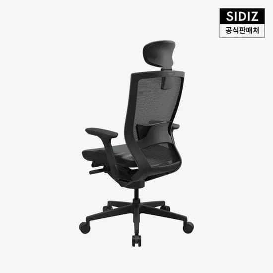 T50 AIR 컴퓨터 책상 의자 블랙 (HLDA)