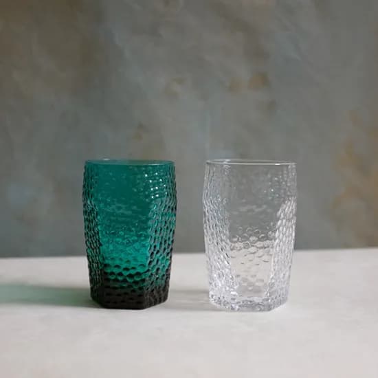헥사곤 글라스 컵 12,000원