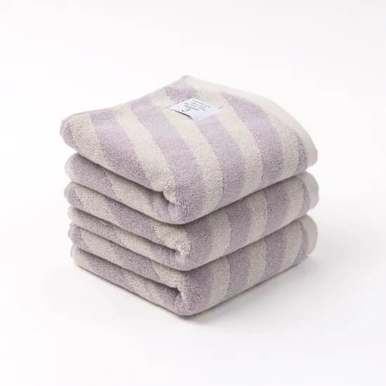 오가닉수건 퍼플그레이 마린185g 10p 먼지없는수건 고급
