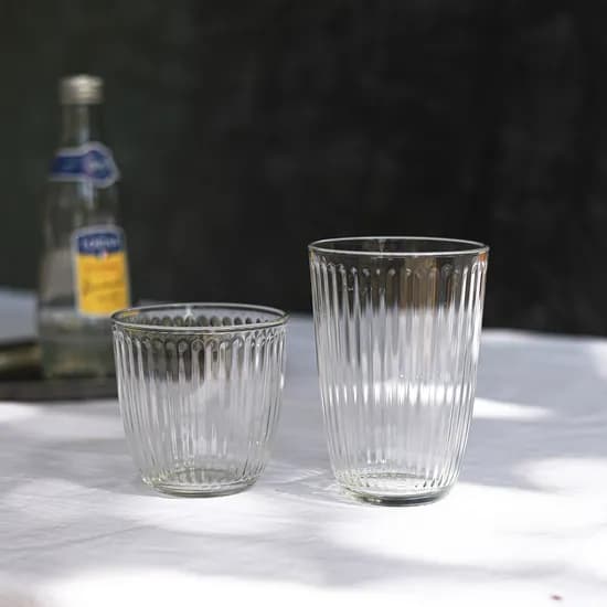이탈리아 라인 유리컵 물컵 390ml