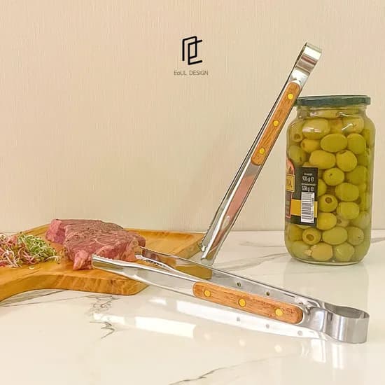 쓰임이 많은 우드 스텐 집게 2개