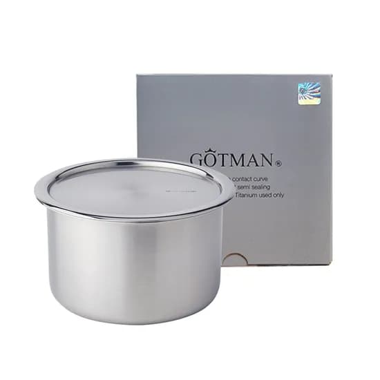 통즈 원형 7호 1000ml 스테인리스 316Ti 캐니스터