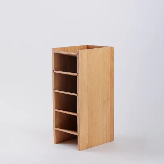 고무나무 소품 선반 5단 내추럴 19,900원