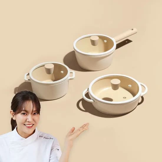 국내생산 인덕션 세라믹 양수/편수/전골 2종~5종 냄비세트