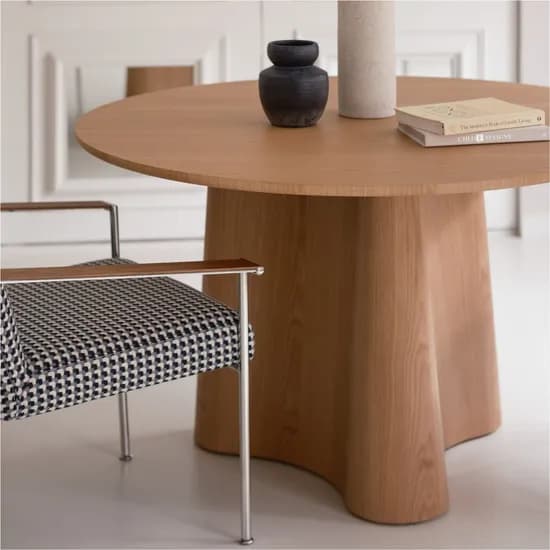 VELLE ROUND TABLE - OAK 테이블 식탁