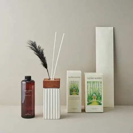 핸드메이드 호텔 디퓨저 세트 OBJET LINE 대용량 1L (2가지향 중 택1)