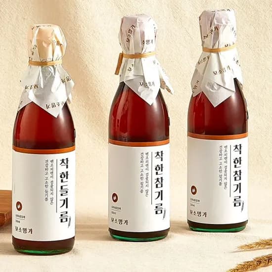 착한참기름 외 1종 350ml 2병