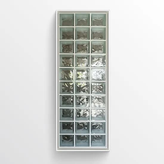 대형액자 미드센추리 세로형 유리블럭 포스터 액자 Wave Type 420x1189mm