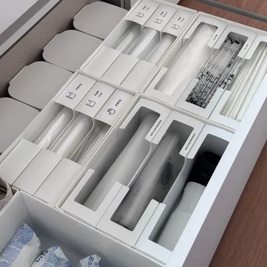 PLA 입구 넓은 비닐봉투정리함 종량제 롤백 빨대 젓가락 수납 2,200원